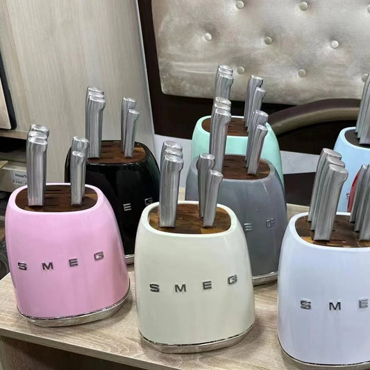 Smeg  Luxury Retro Design Knife  Holder